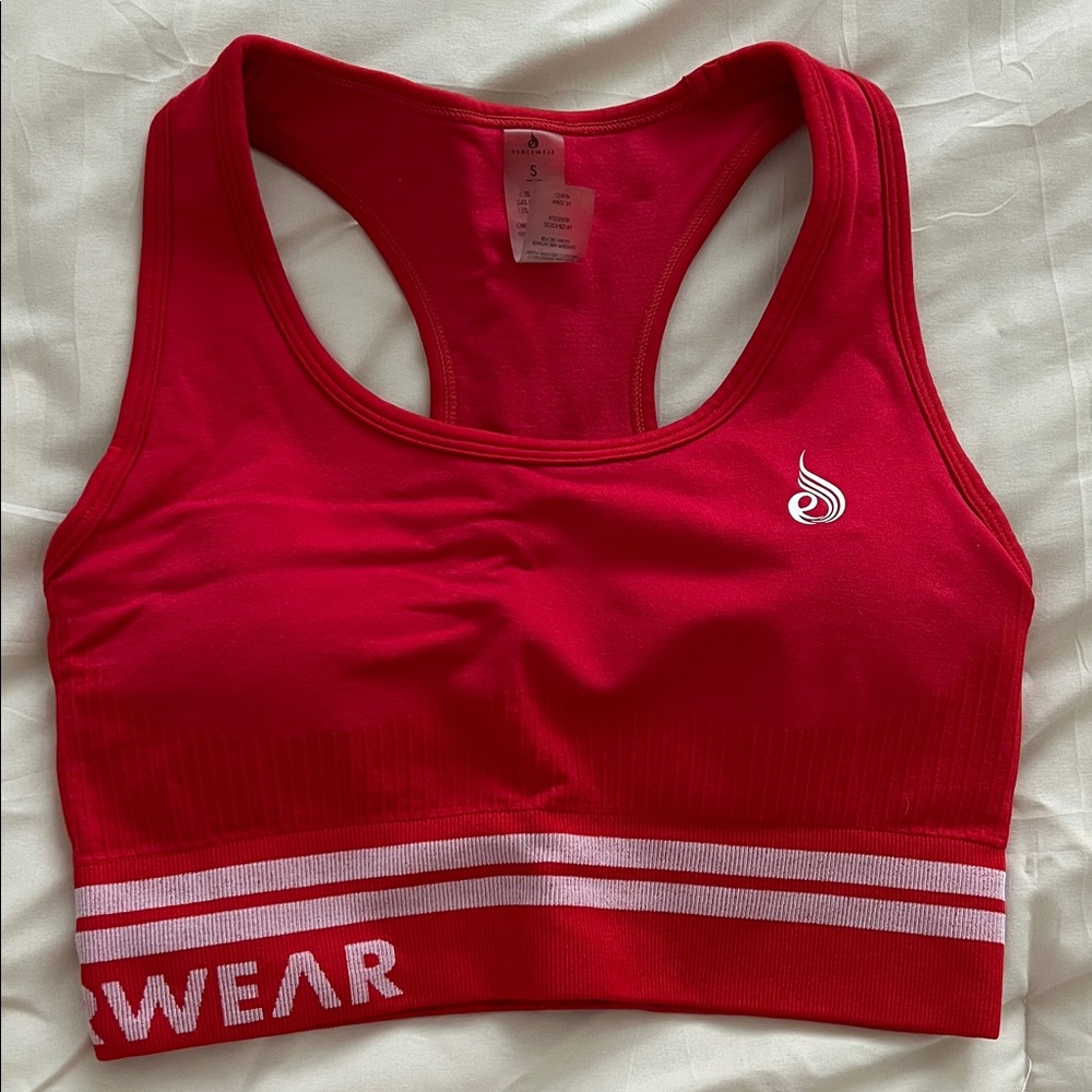 Ryderwear Vibrant Red Sports Bra